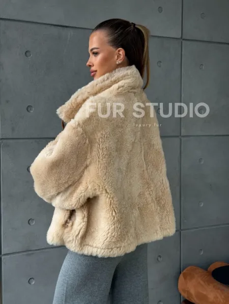 Дубленка - куртка двухсторонняя - фото 12