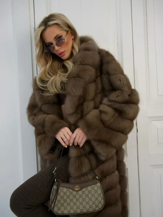 Шуба из куницы - фото 2