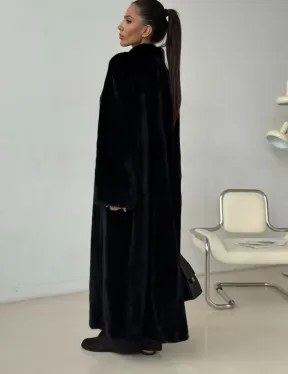 Длинная норковая шуба BLACKGLAMA - фото 4