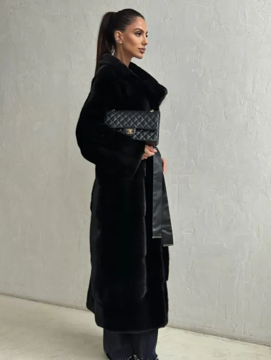 Шуба норка - паркетная раскладка - фото 6