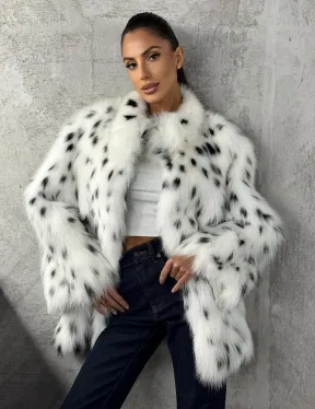 Шуба из лисы под рысь 2026 - фото 0