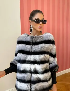 Куртка из меха орилаг под шиншиллу - фото 1