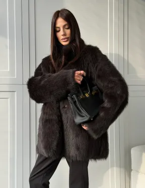 Женская дубленка из тосканы - фото 14