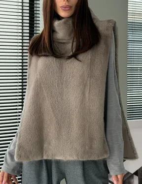 Норковая манишка «весна 2026» - фото 3