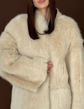 Дубленка из итальянской тосканы - фото 1